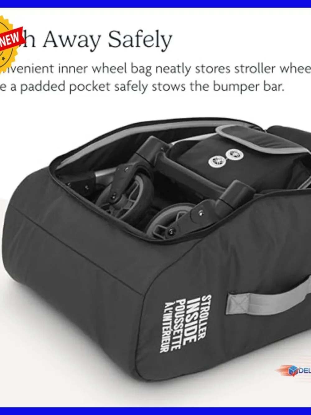 Durable Travel Bag for Minu Stroller - Backpack Style with Storage Pockets